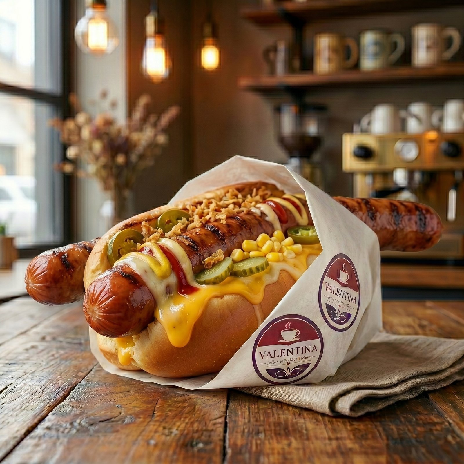 Special Jumbo Cheese Hot Dog