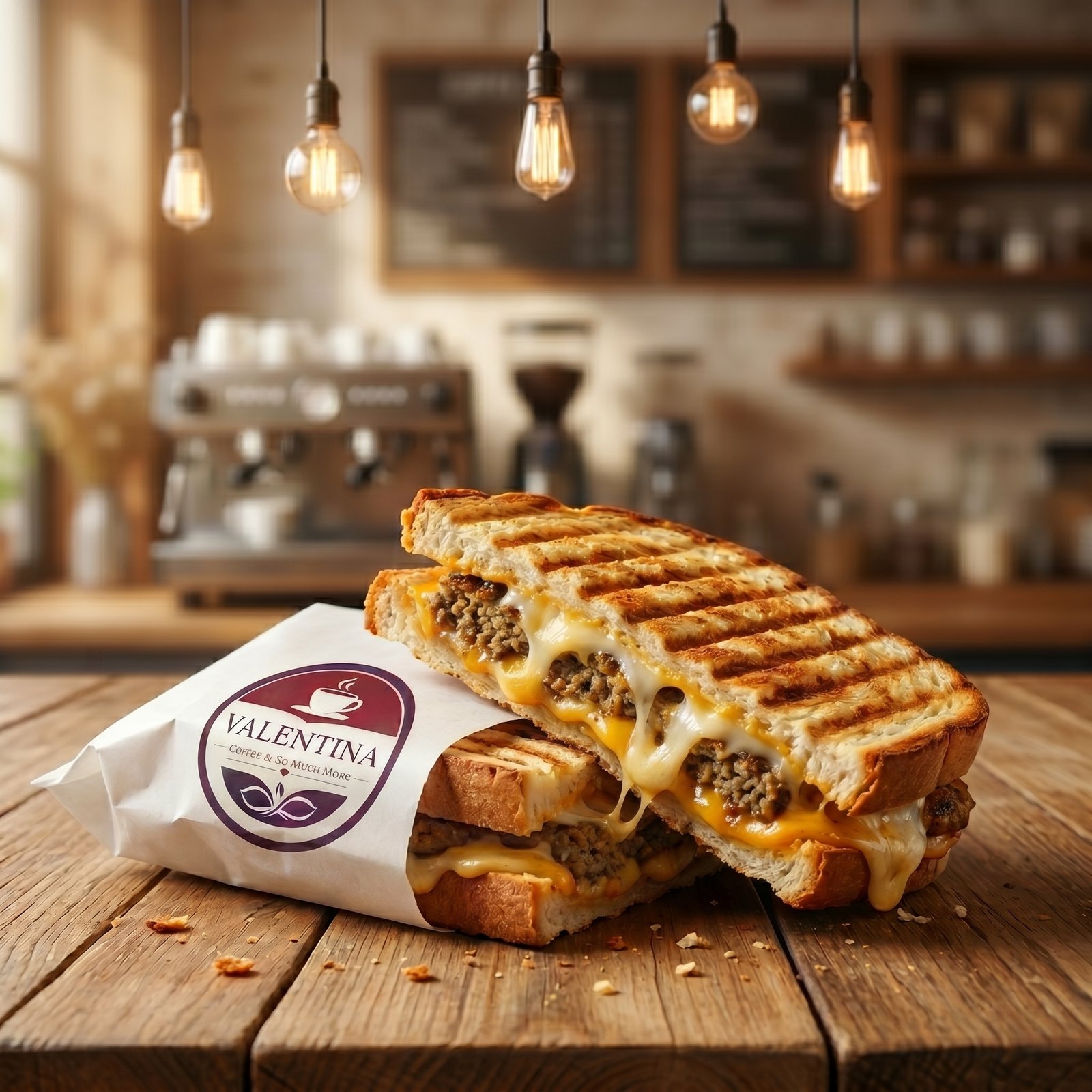 Chicken Shami Cheese Panini